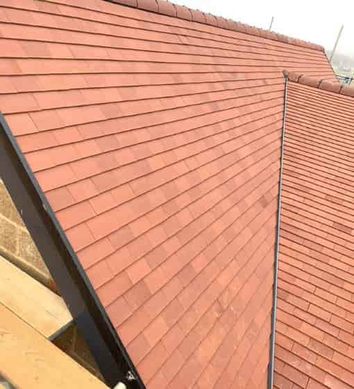 This is a photo of a new roof installed in Folkestone Kent by Folkestone Roofing Services